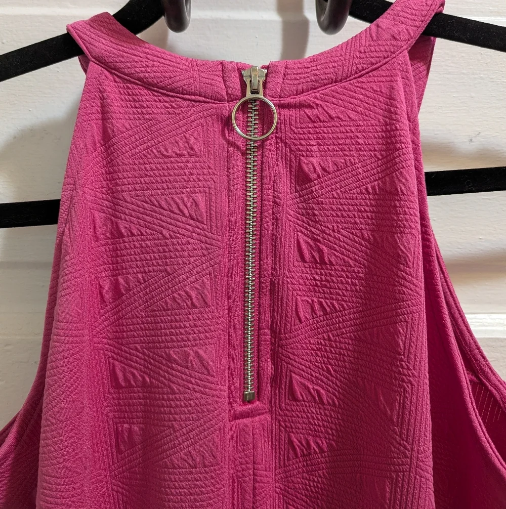 Justice Hot Pink Halter Dress